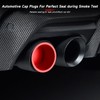 ANCEL Automotive Red Cap Plugs Kit 23 Piece Set Suitable