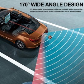Akozon Auto Rückfahrkamera, Auto Rückfahrkamera CCD HD 170 ° Perfekter Blickwinkel Nachtsicht Passend für SLK / R171 / SLK350 / 320/300/280/230 / CLS / W219
