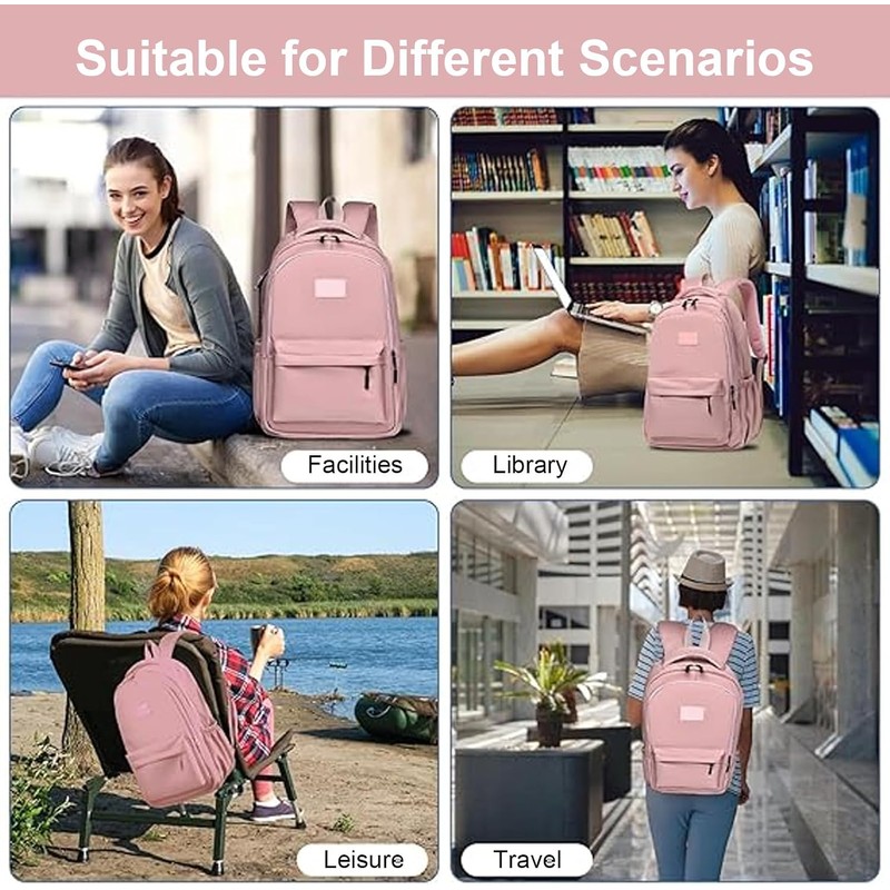 Mochilas para Hombre y Mujer,Mochila para Laptop,Impermeable Mochila