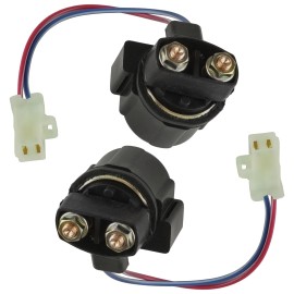 Caltric Starter Relay Solenoid For Yamaha Big Bear 350 YFM350 4x4 1987-1999