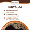 Fresh Roasted Coffee, Kenya AA, 12 oz, Med-Dark Roast, Kosher,
