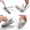 Stainless Steel Feeler Gauge Universal Standard SAE and Metric Offset