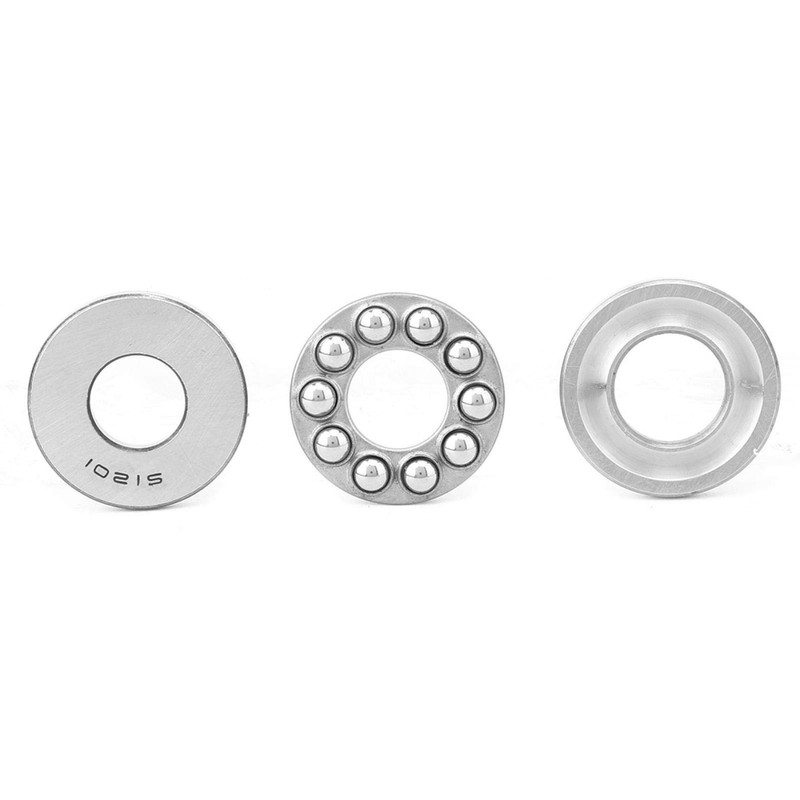 5pcs 51201 Thrust Ball Bearings, High Precision Bearing Steel Low