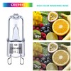 Euxper G9 40 W Halogen Bulbs, Clear Capsule G9 Dimmable