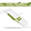 NACOLUS 5 in 1 Mandoline Slicer Vegetable Mandolin Multi Blade