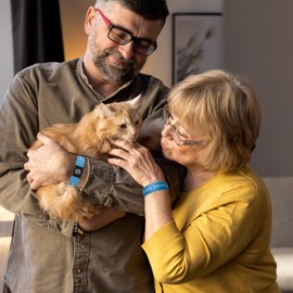 Daily Inspirational Bracelet Scan Phone with NFC, Everyday Positive Messages Strength Bracelets for Women, Motivational Wristband, Thoughtful Affirmation Valentine's Day Gifts for Men, Teacher