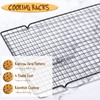 Harloon 6 Pieces Cooling Racks for Cooking and Baking Oven