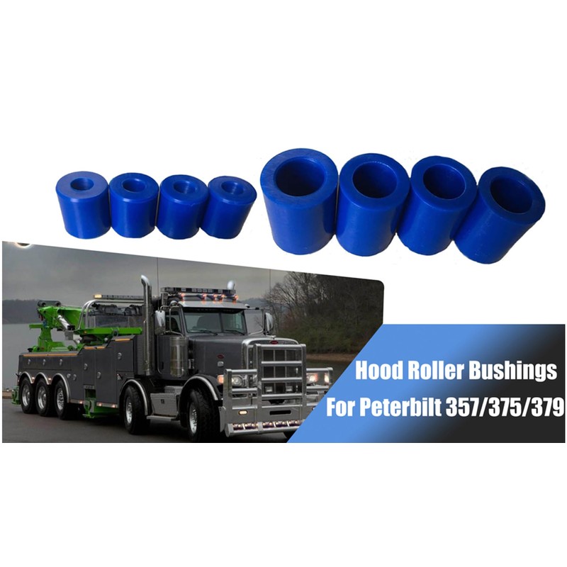 LisylineAuto For Peterbilt Hood Roller Bushings Kit Hood Roller Accessories