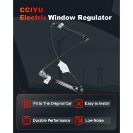cciyu 749-531 Power Window Regulator,Regulator Only fit for Volkswagen for beetle 1998-2010 Front Left Driver Side