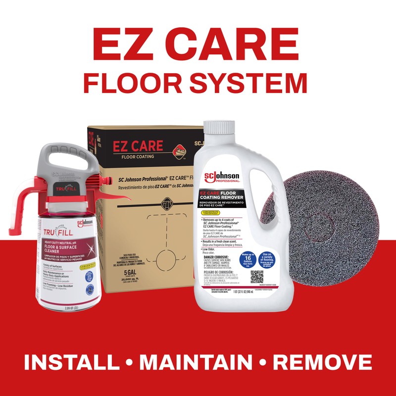 SC Johnson Professional EZ Care Heavy Duty Scrubbing Pads, 20