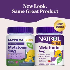 Natrol Kids Melatonina Gomitas Frambuesa Unidades