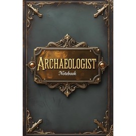 Archaeologist notebook: lined journal for men women coworker