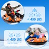 48 Inch Snow Tube with Premium Canvas Cover & Towable