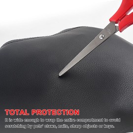 AUTOJARE Center Console Cover Fit for 2012-2019 Ford Explorer Accessories Waterproof Microfiber Leather Armrest Box Protective Cover Anti-Scratch Armrest Cover