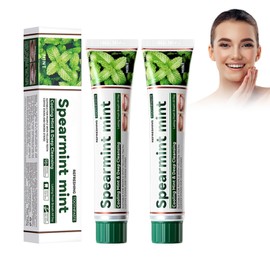 Eazerom 01 2pcs Mint Zahnpasta, Whitening Mint Zahnpasta,Whitening Zahnpasta fördert eine natürliche Zahnaufhellung, Zahncreme entfernt Plaque & verleiht langanhaltende Frische