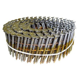 Metabo HPT Framing Nails, 1-1/2 in. x .099, Smooth, Bright, Heat Treated, Round Head, Wire Coil, 3000 Count (12400HHPT)
