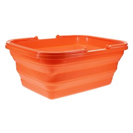 ustFlexWare Collapsible Sink 2.0 with 4.23 Gal Wash Basin for Washing Dishes and Person During Camping, Hiking and Home