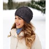 Faera Unisex Winter Hat, Warm Lined Winter Beanie, Fleece Lining,