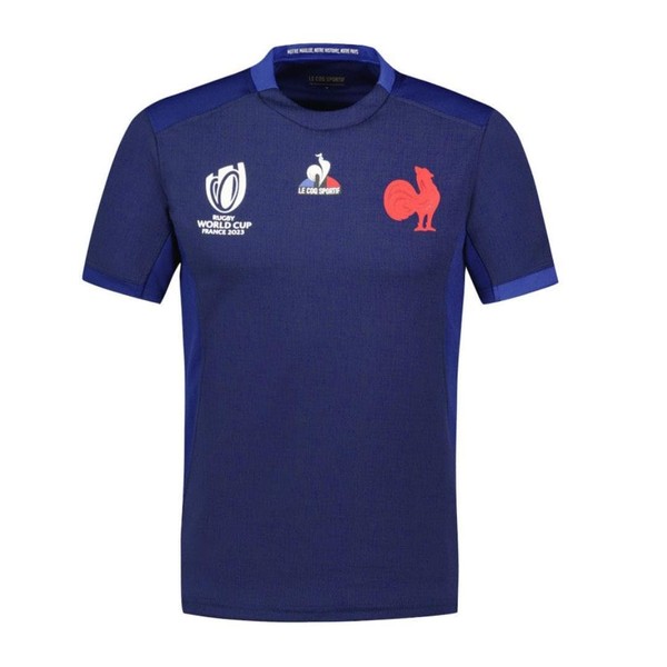 France Men's XV Rugby World Cup 2023 Replica Jersey, Blue
