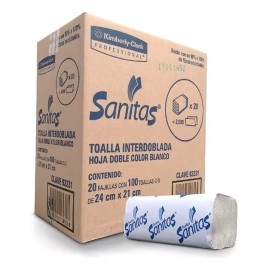 Nali 1999 Pz Toalla Interdoblada Sanitas Caja Oferta *promocion*