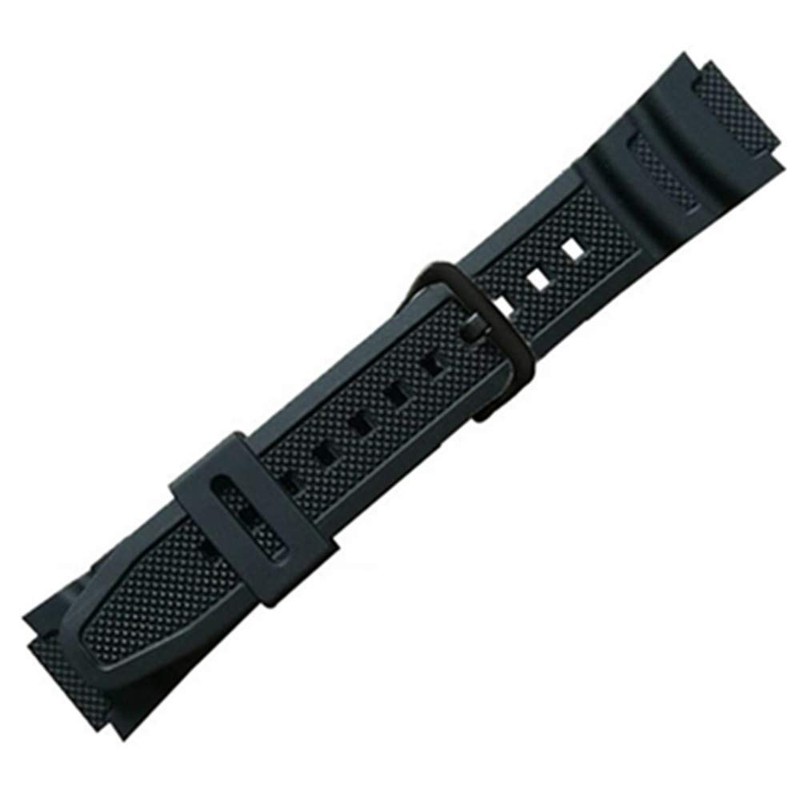 Rubber Watch Band PU Strap Watch Belt Compatible For Casio