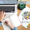 102PCS Clam Clip Dispensers 2 PCS Plastic Paper Clam Dispenser