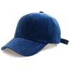 Gorra de béisbol de terciopelo de estilo clásico para mujer,