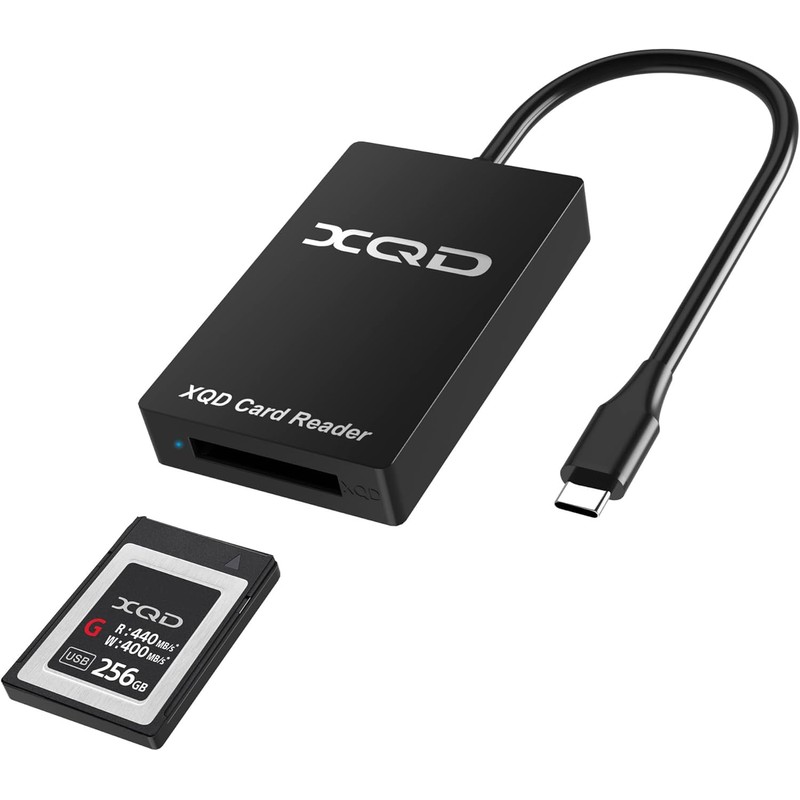Lector de tarjetas XQD - Adaptador de lector de tarjetas