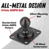 Bulletpoint Metal 4-Hole AMPS Base Mount with 20mm (0.787 inches)