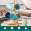 vancasso Bonita 12 Oz Coffee Mugs Set of 6, Ceramic