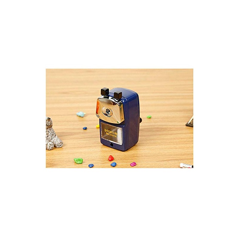 Manual Pencil Sharpener, Pencil Sharpener Hand Crank Manual Desktop School