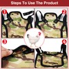 2 Pieces Premium Chicken Saddles with Stretchy Strap, Chicken Saddles