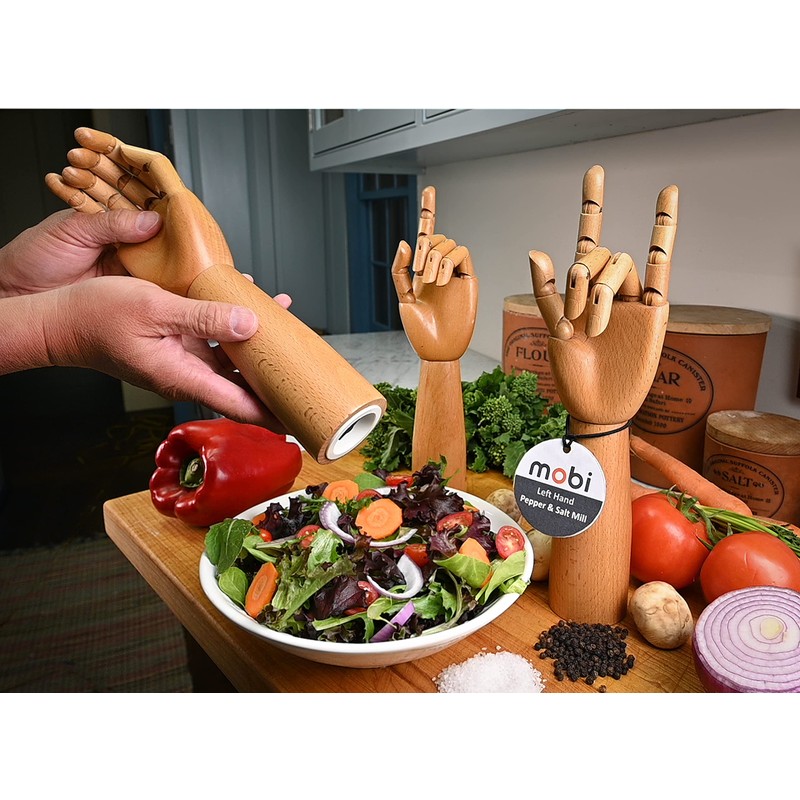 MOBI Handy Salt 'N Pepper Mill Left Hand Mill …