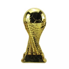Resin Football Trophy Models, Fan Collectibles, Champions, Gold Medals MVP、 Most Valuable Player Trophy, Gift Award, Birthday Gift, Christmas Gift (8 inch)