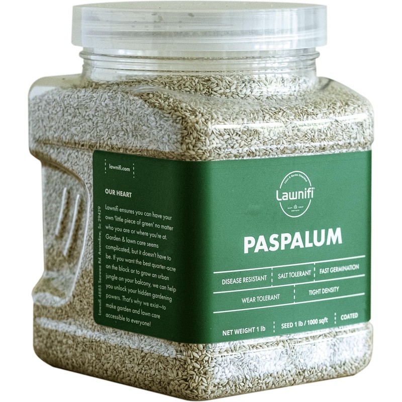 Lawnifi Brand Seashore Paspalum Grass Seeds for Lawn, 1 lb