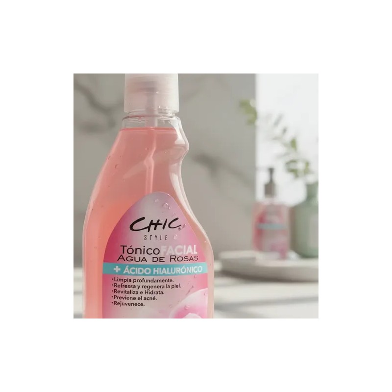 Tónico Facial Chic Ácido Hialurónico 250 Ml