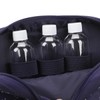 Bioworld Night Sky Dual Compartment Navy Toiletry Cosmetic Kit