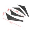 Xotic Tech 4pcs JDM Sporty Racing Style Front Bumper Side