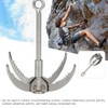 Stainless Steel Grappling Hook 4 Claws Rock Climbing Folding Hook