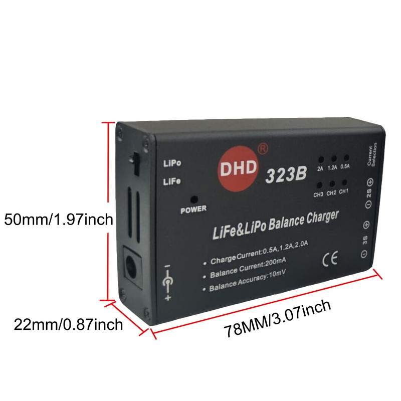E4AC 30W RC Battery Chargers Input AC 100V-240V Charging for