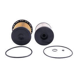 WQSING Fuel Filter Water Separator Kit 52214-78337 52214-78340 Compatible with UD Truck 2600 3300 MK11 MKB8 PKC8E PK16 Condor 6CYL 7.0L Engine 2011-2014 PK17 7.7L TD 2011-2014