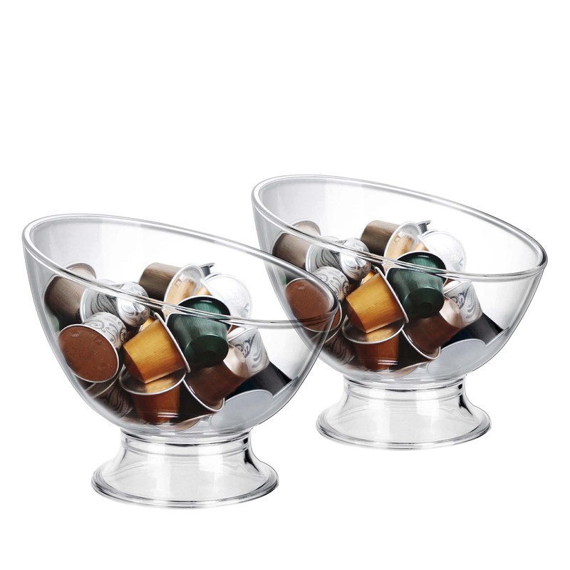 MOLFUJ Coffee Pod Holder, Clear K Cup Holder Plastic, Espresso