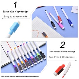 Magnetic Acrylic Chore Chart for Kids, 9" X 12" Chore Chart for Kids Multiple Kids, Reward Chart for Kids, Magnetic Chore Chart for Refrigerator with 8 Markers (9" * 12" Chore Chart)