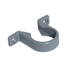 FLOPLAST 32mm Grey Pushfit Waste Pipe Clip