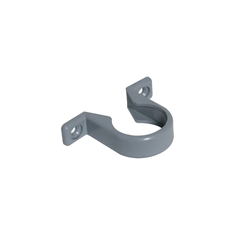 FLOPLAST 32mm Grey Pushfit Waste Pipe Clip