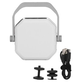 Retro Rechargeable LED Camping Lantern Octagonal Outdoor Camping Lamp Hanging Light