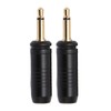 3.5mm Repair Plug Solder Type Gold Plated Replacement Mono Male