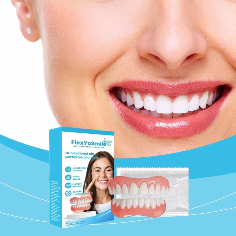 Denture Reline Kit,Soft Denture Reline Kit,Soft Dentures False Teeth Set,Fake