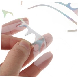 PRETYZOOM 6 piezas Pegatinas de Maquillaje para Ojos Tatuajes Temporales de Delineador y Sombra de Ojos Adhesivos Decorativos para Halloween Carnaval y Cosplay para Fiesta y Disfraz