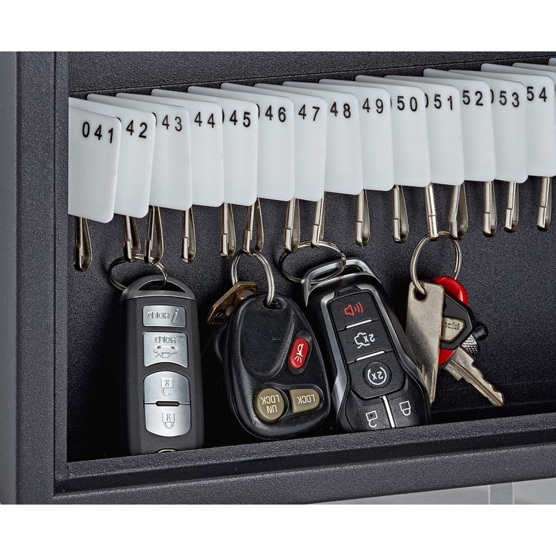 Adiroffice Key Holder Wall Mount - 60 Keys Lock Box
